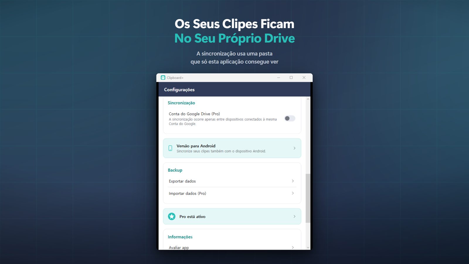 Clipboard+ for Windows Capturas de tela 4