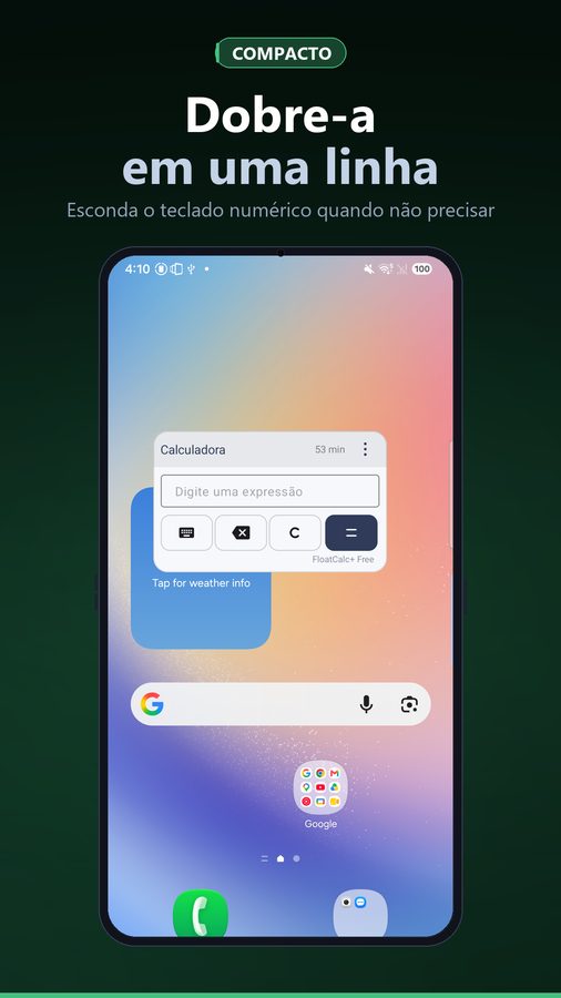 FloatCalc+ Capturas de tela 1