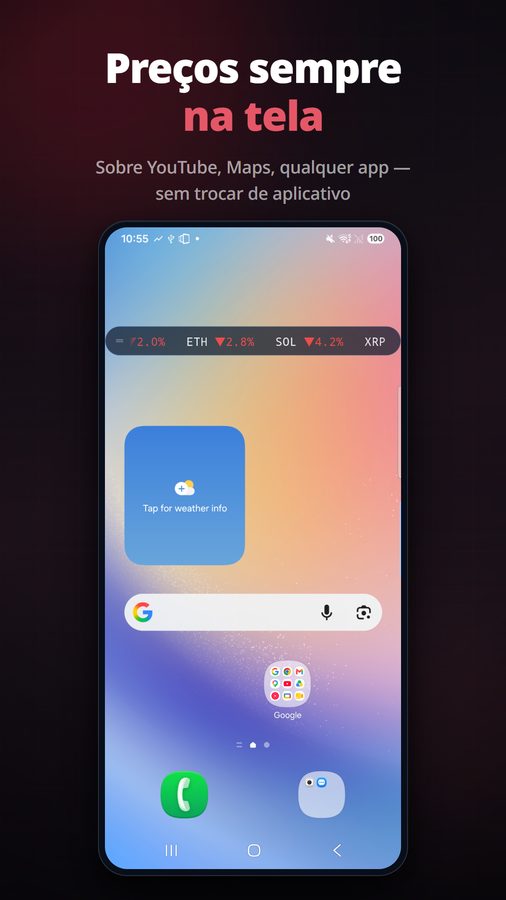 FloatCrypto+ Capturas de tela 1