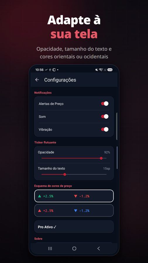 FloatCrypto+ Capturas de tela 5