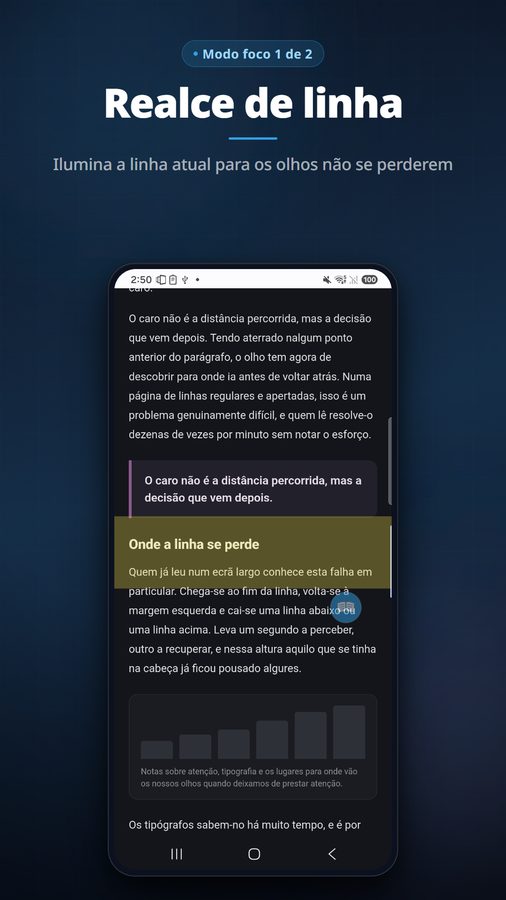 ReadFocus+ Capturas de tela 2