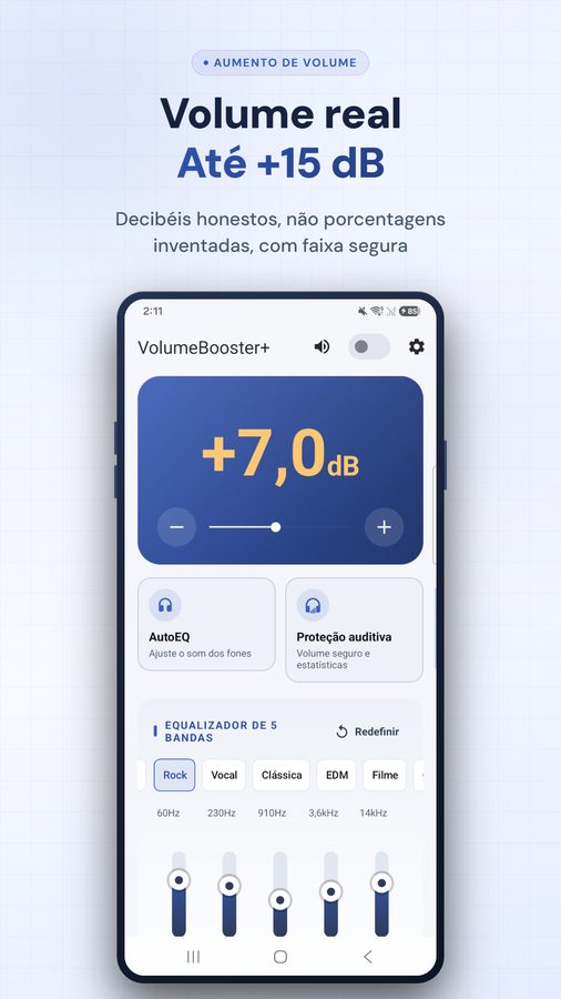 VolumeBooster+ Capturas de tela 1