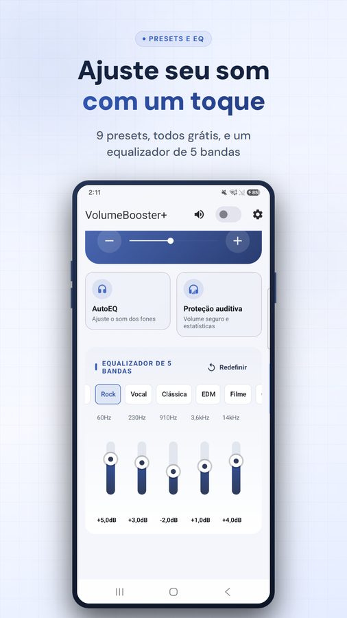 VolumeBooster+ Capturas de tela 2