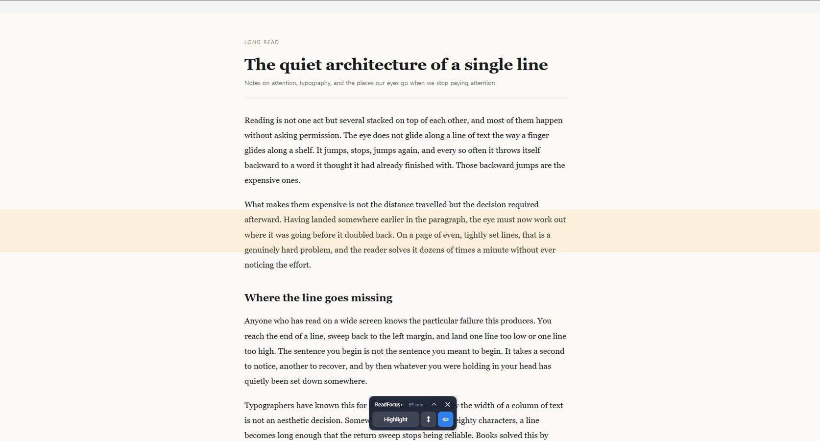 ReadFocus+ for Windows Screenshots 2