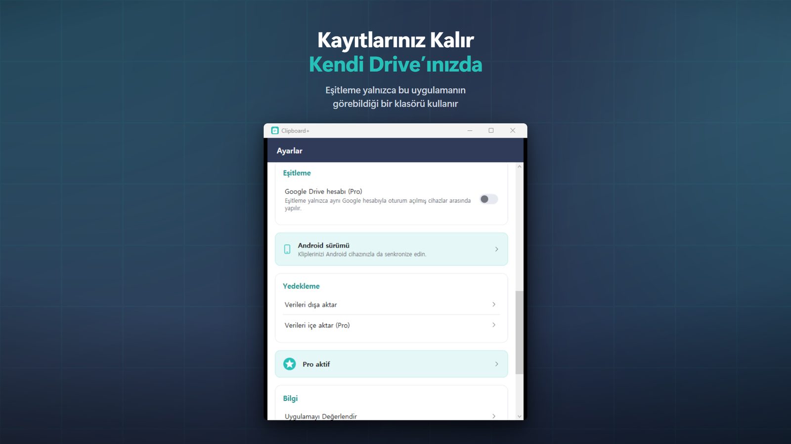 Clipboard+ for Windows Ekran Görüntüleri 4