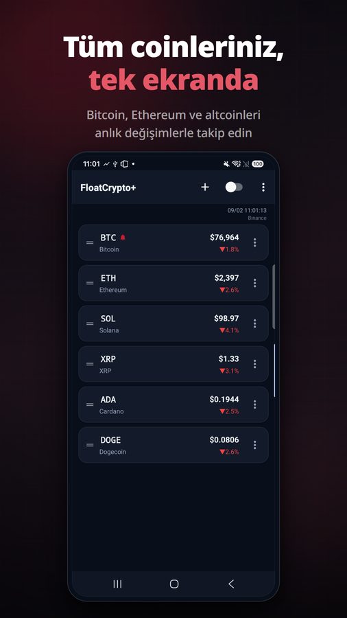 FloatCrypto+ Ekran Görüntüleri 2