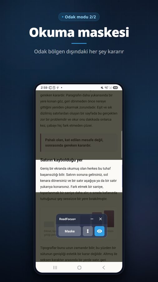 ReadFocus+ Ekran Görüntüleri 1