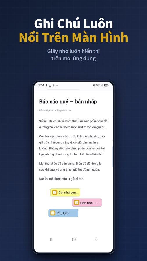 FloatNote+ Ảnh chụp màn hình 1