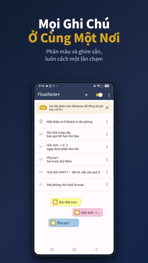 FloatNote+ Ảnh chụp màn hình 2