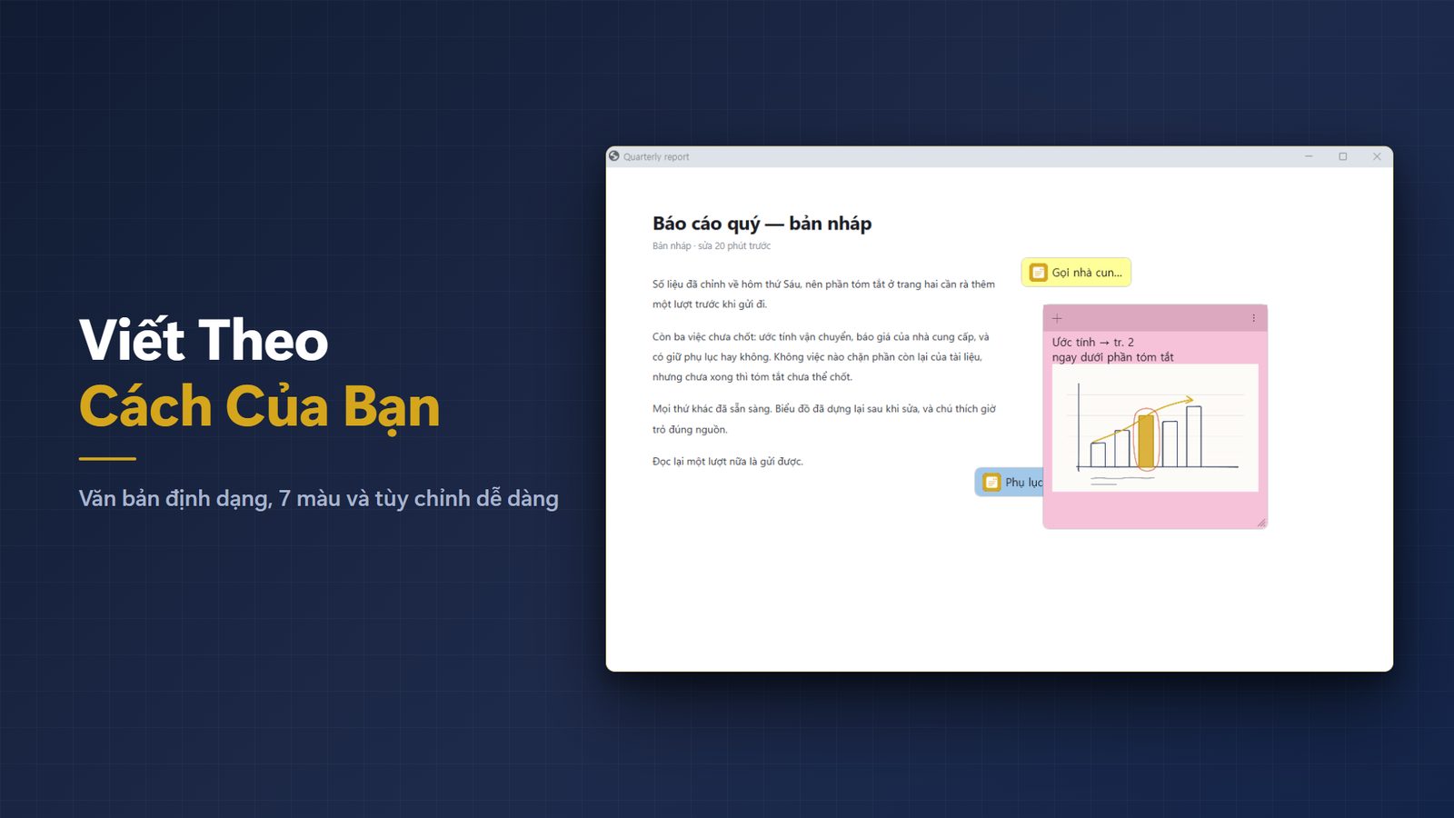 FloatNote+ for Windows Ảnh chụp màn hình 2