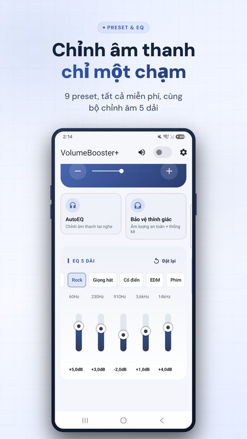 VolumeBooster+ Ảnh chụp màn hình 2