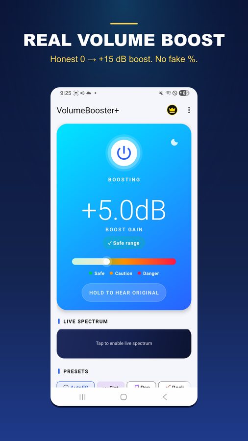 VolumeBooster+ 스크린샷 1
